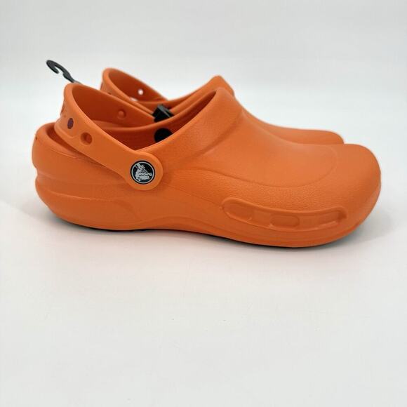 Crocs Bistro Mario Batali Special Edition Orange Men's Size 6 / Women’s Size 8 - Picture 4 of 7